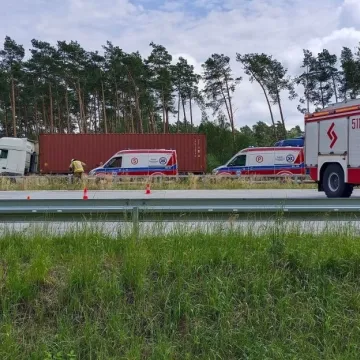 Jedna ofiara śmiertelna po zderzeniu czterech ciężarówek na autostradzie  A1