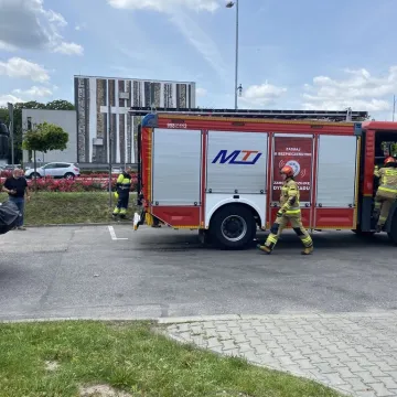 Symulacja wypadku i zarządzanie kryzysowe. Trening 9. Łódzkiej Brygady OT w Radomsku