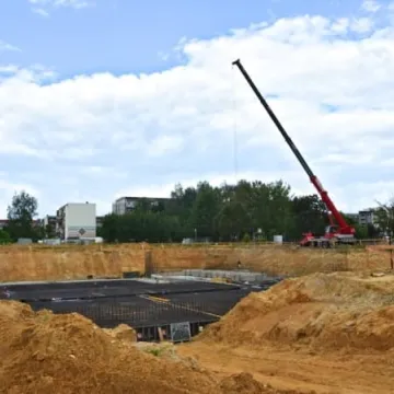 Budowa basenu: widać już fundamenty 