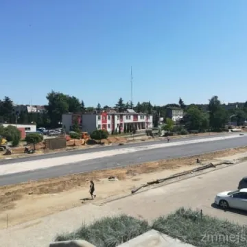 Budowa ronda na finiszu