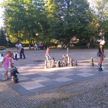 Szachiści rywalizowali w plenerze