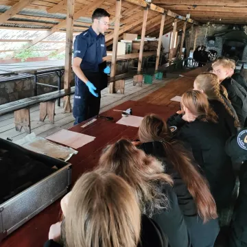 Klasy mundurowe rywalizowały na biwaku w Białym Brzegu