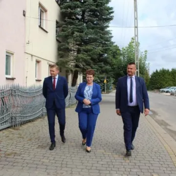 Poseł Anna Milczanowska z wizytą w gminie Gomunice