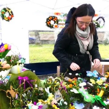 Wielkanocny kiermasz w Szczepocicach