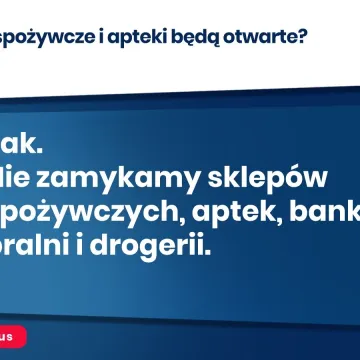 Do 11 kwietnia ograniczenia m.in. w przemieszczaniu się