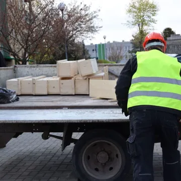 W Radomsku trwa montaż budek lęgowych dla jerzyków