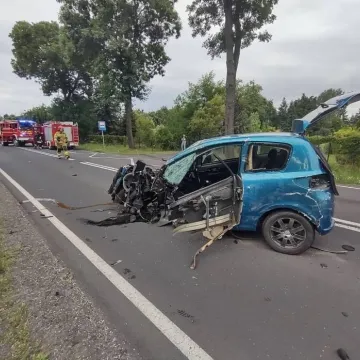 Śmiertelny wypadek w Jedlnie Pierwszym. Nie żyje 74-letni kierowca