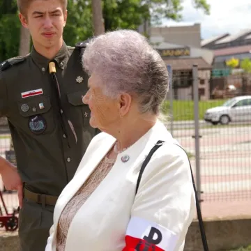 Pociąg „Warszyc” wjechał na peron w Radomsku