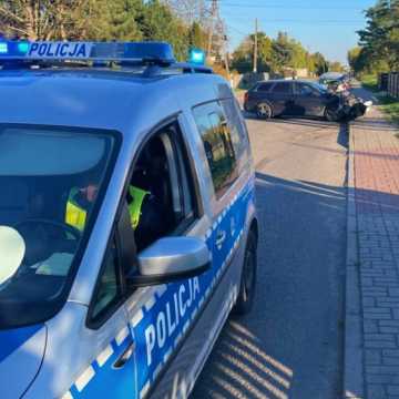 [WIDEO] Wypadek w Krzywanicach. Za kierownicą audi siedział 16-latek