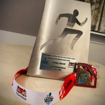 Karolina Kurowska czwarta w Garmin Ultra Race in Poland Gdańsk