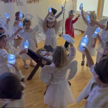 [WIDEO] Bożonarodzeniowe jasełka. Urok świąt w przedszkolu nr 5