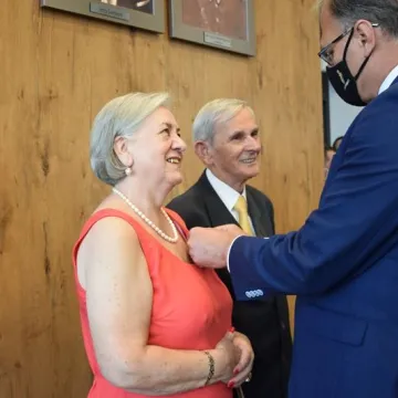 „Złoci” małżonkowie odznaczeni medalami