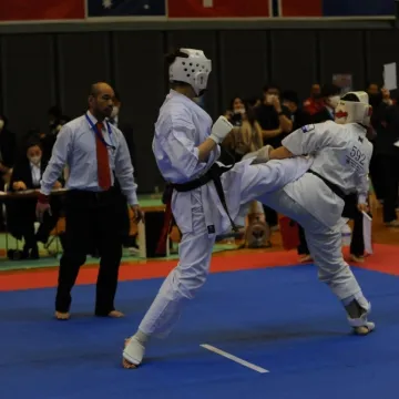 Weronika Mazur na podium w Tokio