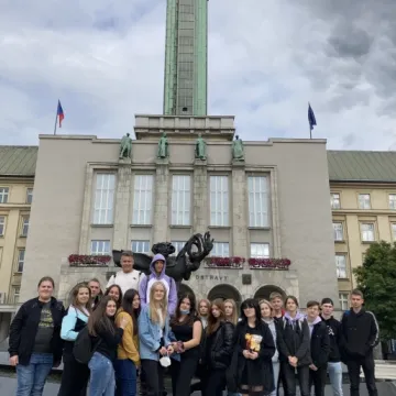 Zakończenie praktyk zagranicznych uczniów z Drzewniaka