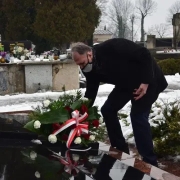 Władze Radomska upamiętniły rocznicę śmierci „Warszyca”