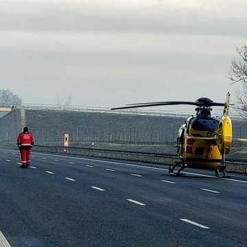 Zablokowana A1 w miejscowości Władysławów w powiecie piotrkowskim