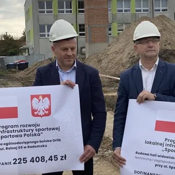 Miliony na rozwój bazy sportowej w powiecie radomszczańskim