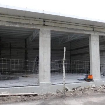 Trwa budowa nowego budynku dla OSP Dąbrówka