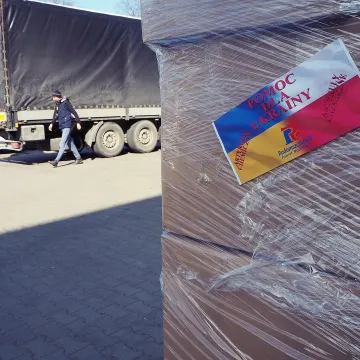 Drugi transport darów dotarł do Równego