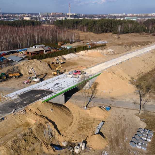 Postępy w budowie wschodniej obwodnicy Bełchatowa