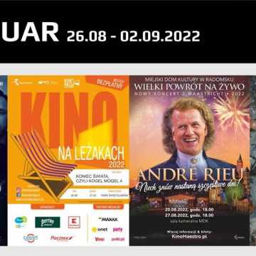 Kino MDK w Radomsku zaprasza. Repertuar od 26 sierpnia do 2 września