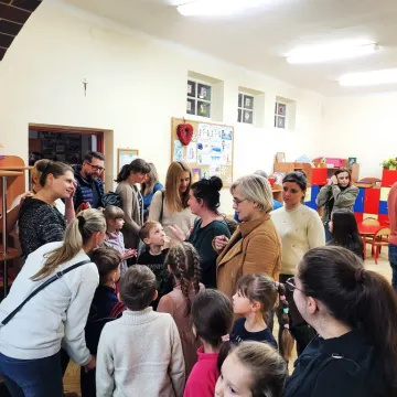 Przedszkolaki w Reymontówce na Bugaju w Radomsku