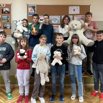 Pluszowe misie królowały w PSP nr 7 w Radomsku