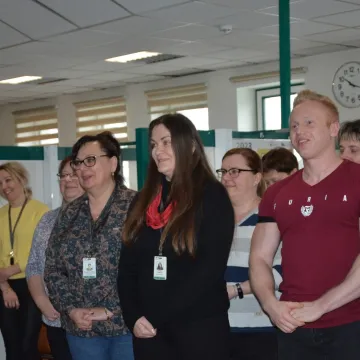 Życzenia dla pracowników PUP w Radomsku