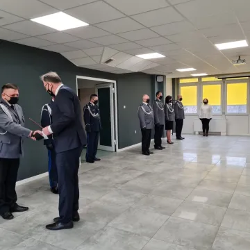 Robert Baryła objął stanowisko komendanta KPP w Radomsku