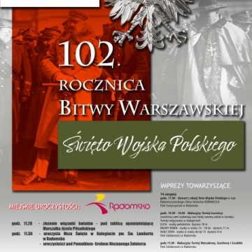 Program miejskich obchodów Święta Wojska Polskiego w Radomsku