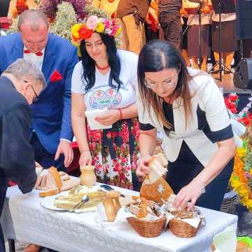 Rolnicy z gminy Kobiele Wielkie dziękowali za plony