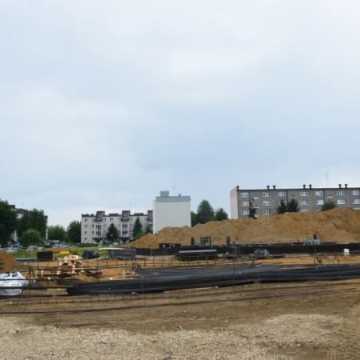 Zdjęcia z budowy basenu w Radomsku