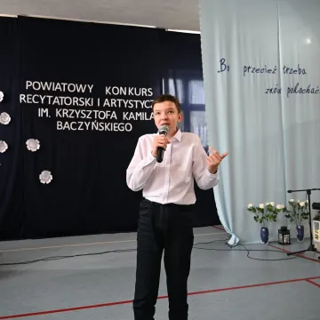 Rozstrzygnięto Konkurs im. K.K. Baczyńskiego