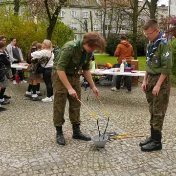 Harcerze z Radomska zorganizowali Dzień Flagi RP