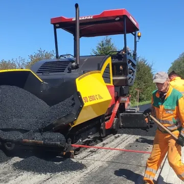 Dobiega końca remont ul. Kolumba w Strzałkowie