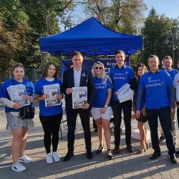 Krzysztof Ciecióra rozpoczął kampanię w terenie