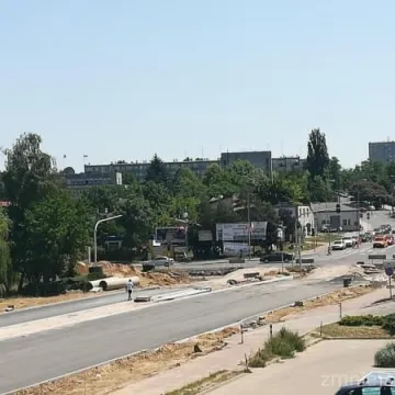 Budowa ronda na finiszu