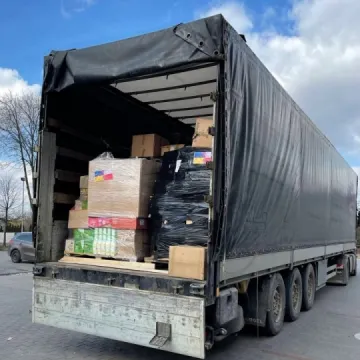 Drugi transport darów dotarł do Równego