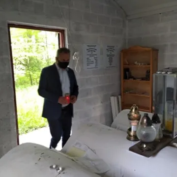 Oddali hołd zamordowanym Żydom z Przedborza