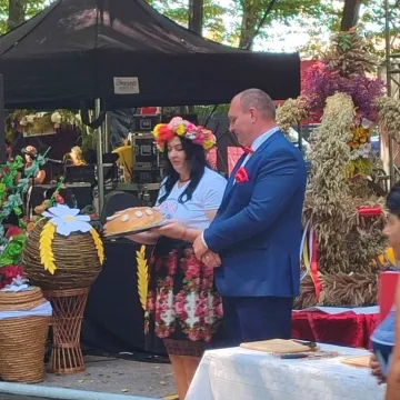 Rolnicy z gminy Kobiele Wielkie dziękowali za plony