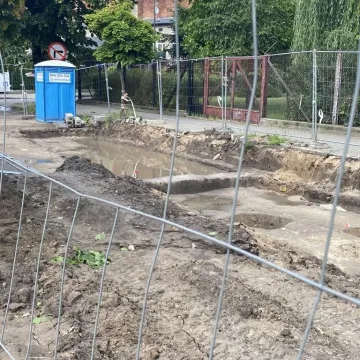 Jak postępują prace przy przebudowie ulicy Fabianiego?