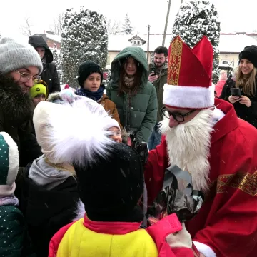 Święty Mikołaj odwiedził Strzałków