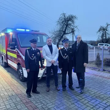 Ratowniczo-gaśniczy Volkswagen Crafter dla jednostki OSP Silnica