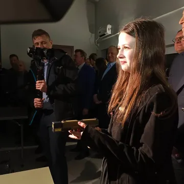 W szkole w Kietlinie otwarto wirtualną strzelnicę