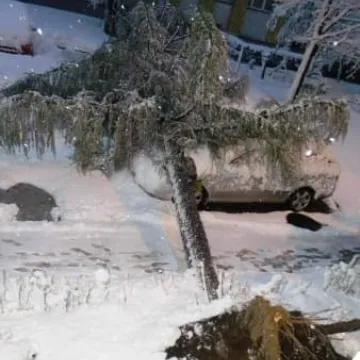 Zima powróciła. Miasto bez prądu i wody 