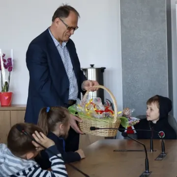 Najmłodsi z wizytą u prezydenta Radomska