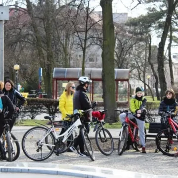 Powitali wiosnę na rowerach 