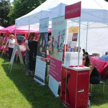 Różowy Piknik w parku Solidarności