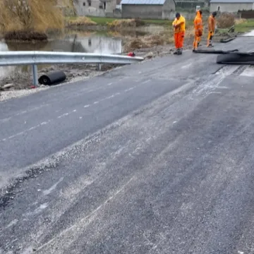 Trwa przebudowa mostu w Kraszewicach