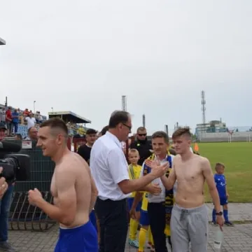 Kibice na meczu RKS Radomsko – Warta Sieradz